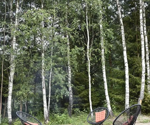 Semesterbostad Zywiolowo - W Stylu Stodoly Z Placem Zabaw I Stawem - Ziemia Parchowo